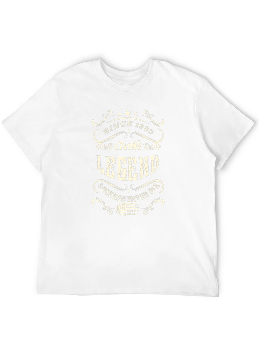 Since 1980 Living Legend Black T-Shirt