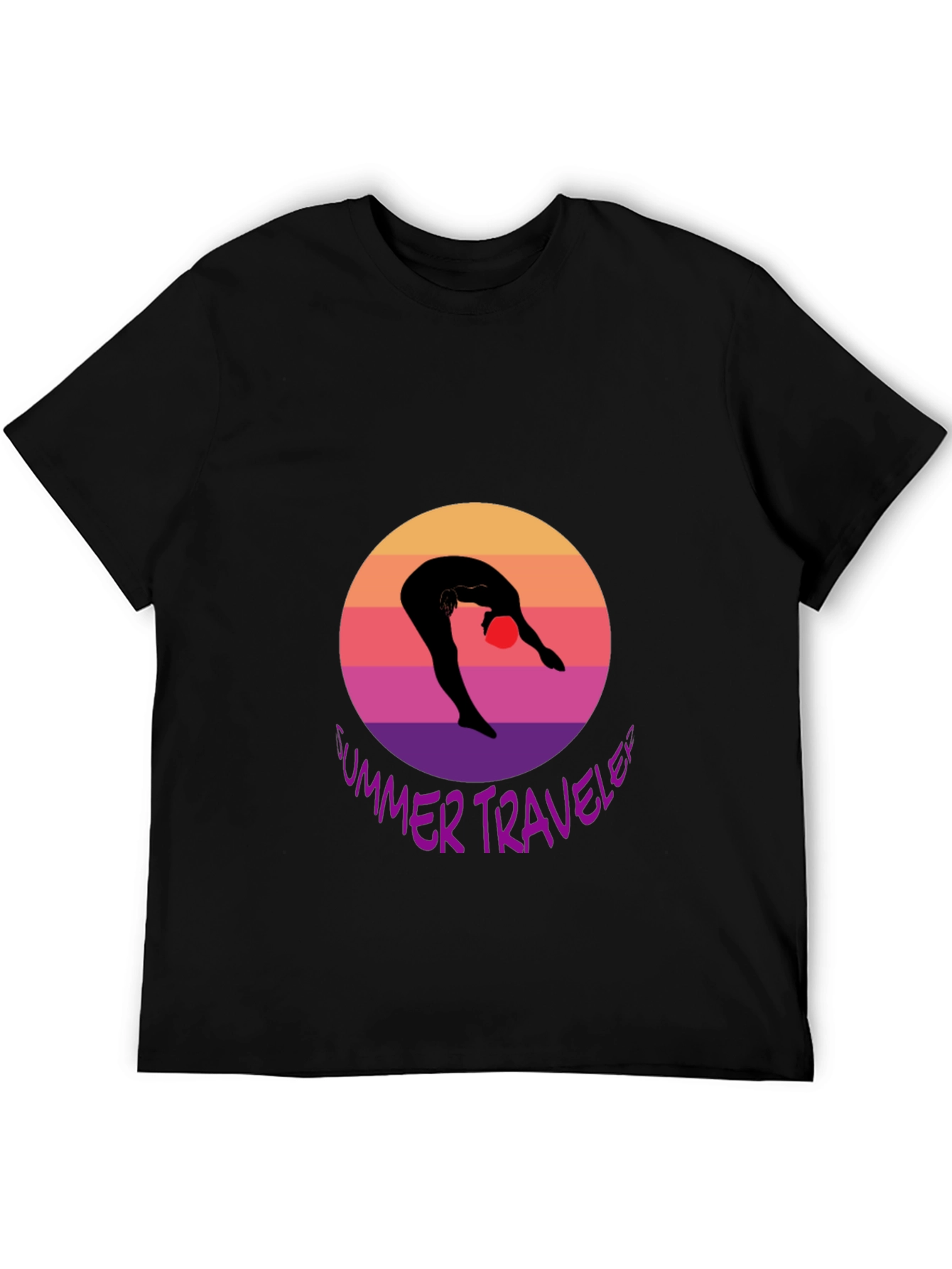 Summer Traveler T-Shirt Black