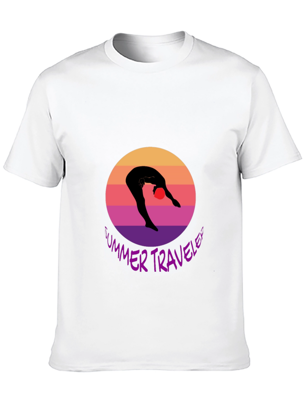Summer Traveler T-Shirt Black