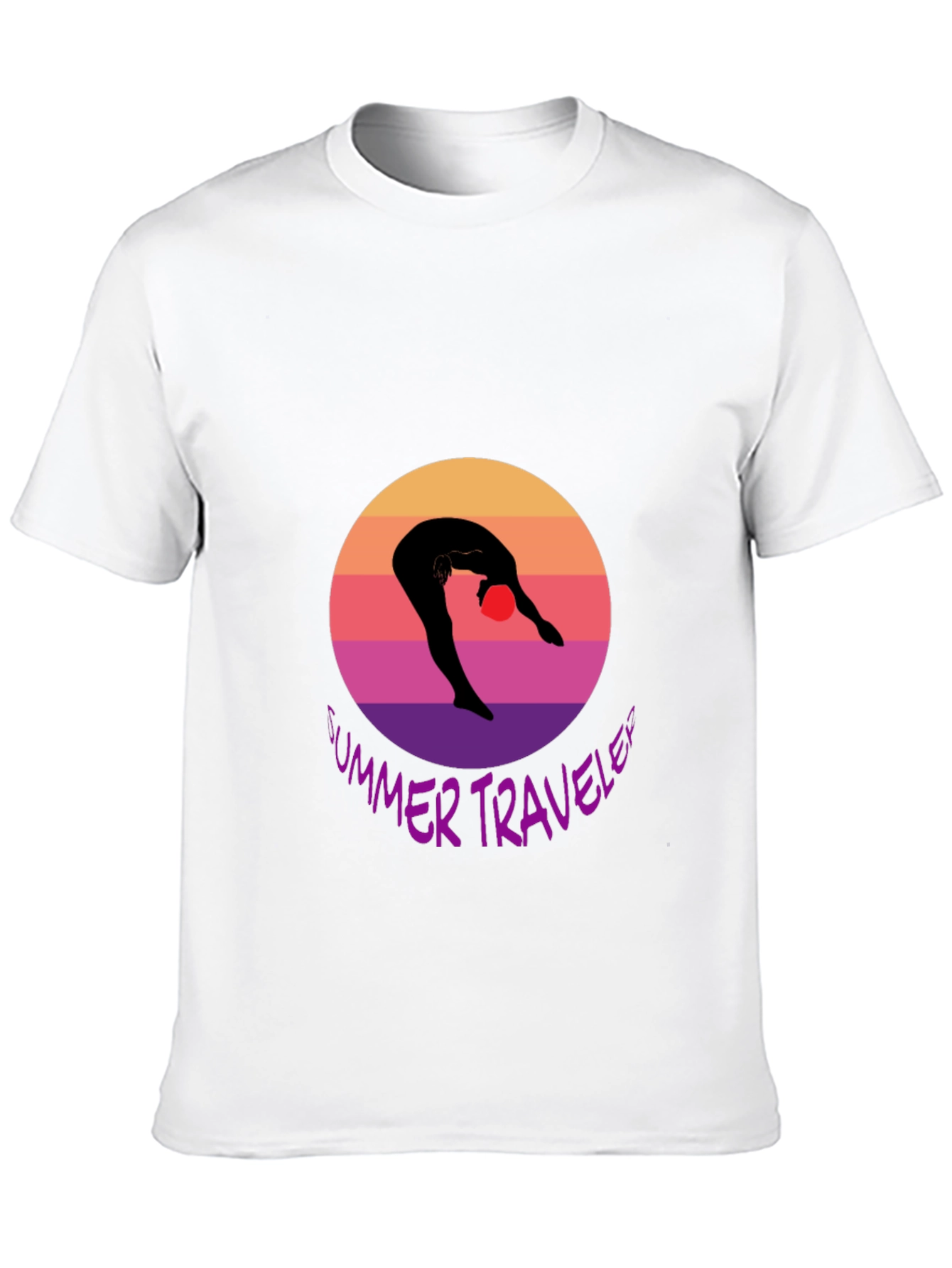Summer Traveler T-Shirt Black