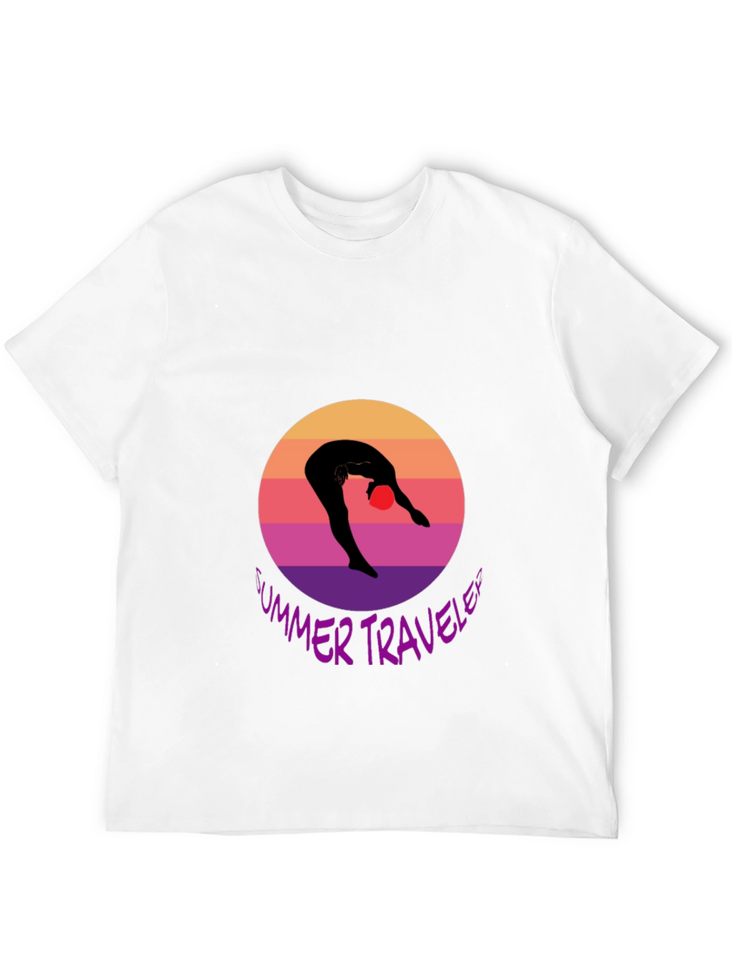 Summer Traveler T-Shirt Black