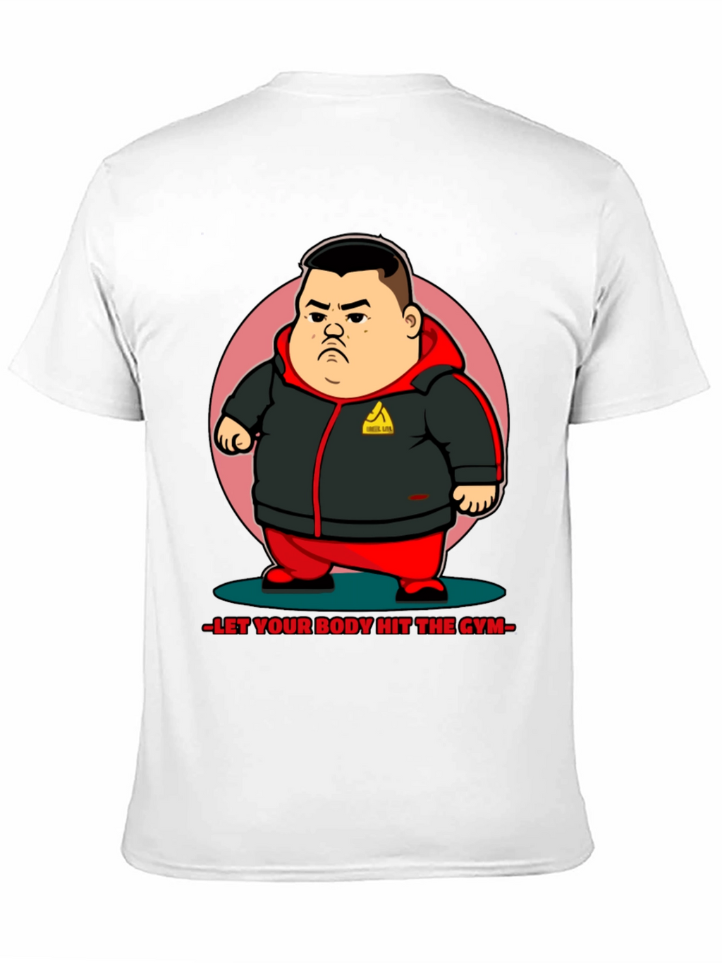 Hit the Gym Graphic Tee - Mens Black T-Shirt