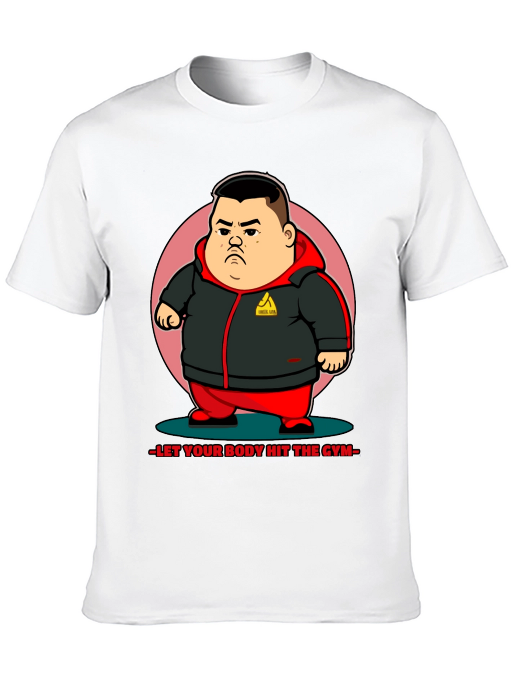 Hit the Gym Graphic Tee - Mens Black T-Shirt