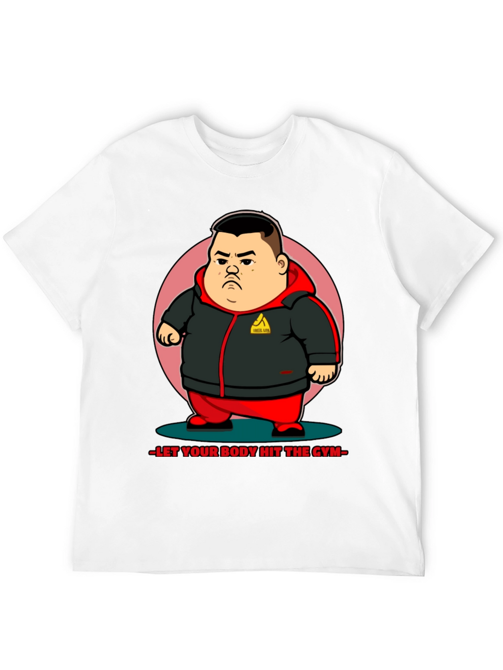 Hit the Gym Graphic Tee - Mens Black T-Shirt