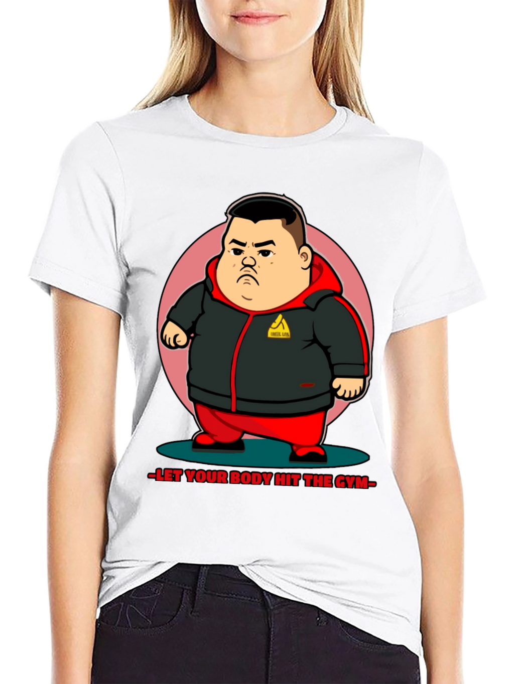 Hit the Gym Graphic Tee - Mens Black T-Shirt