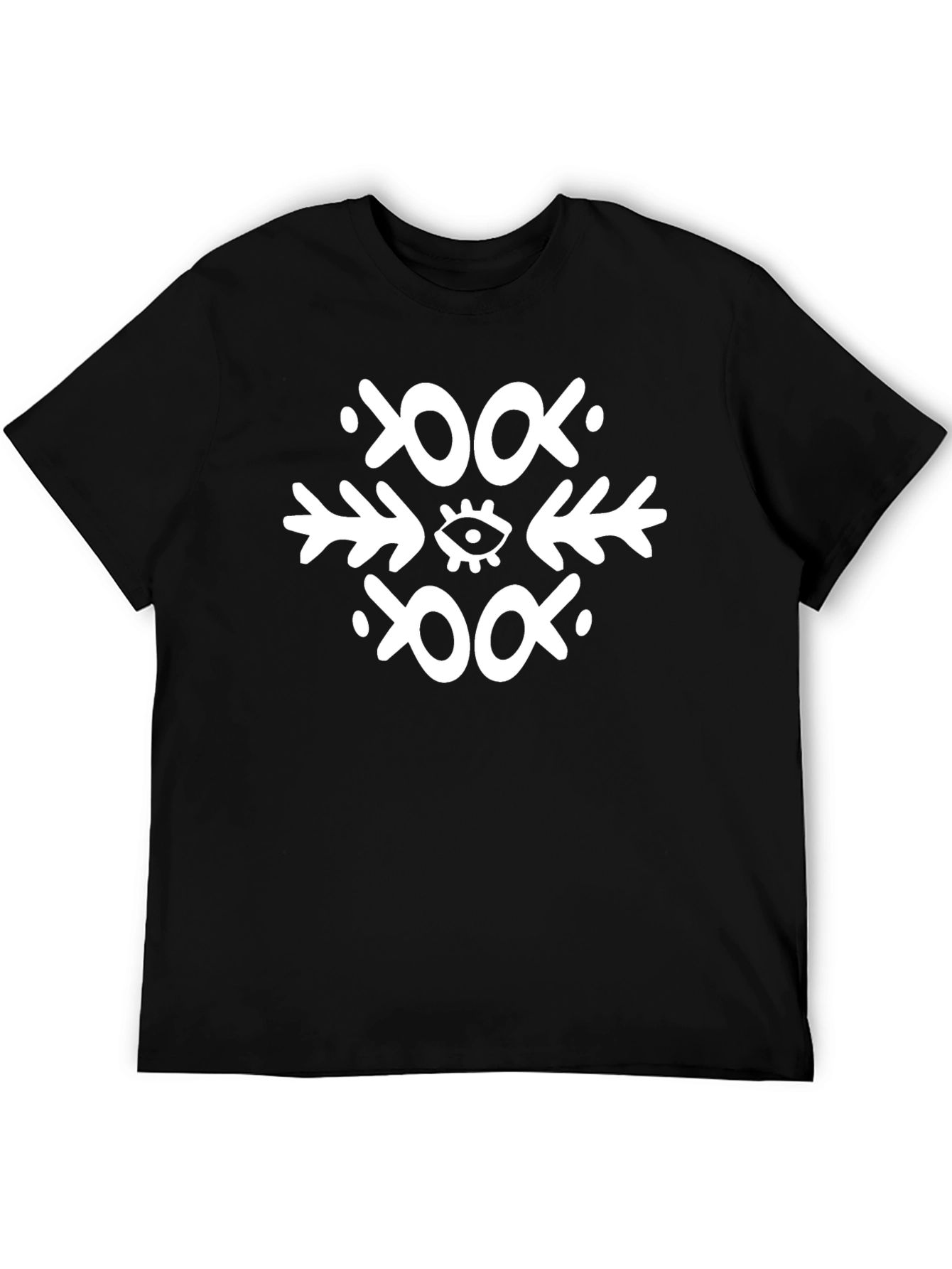 Eye Arrow Black Graphic Tee