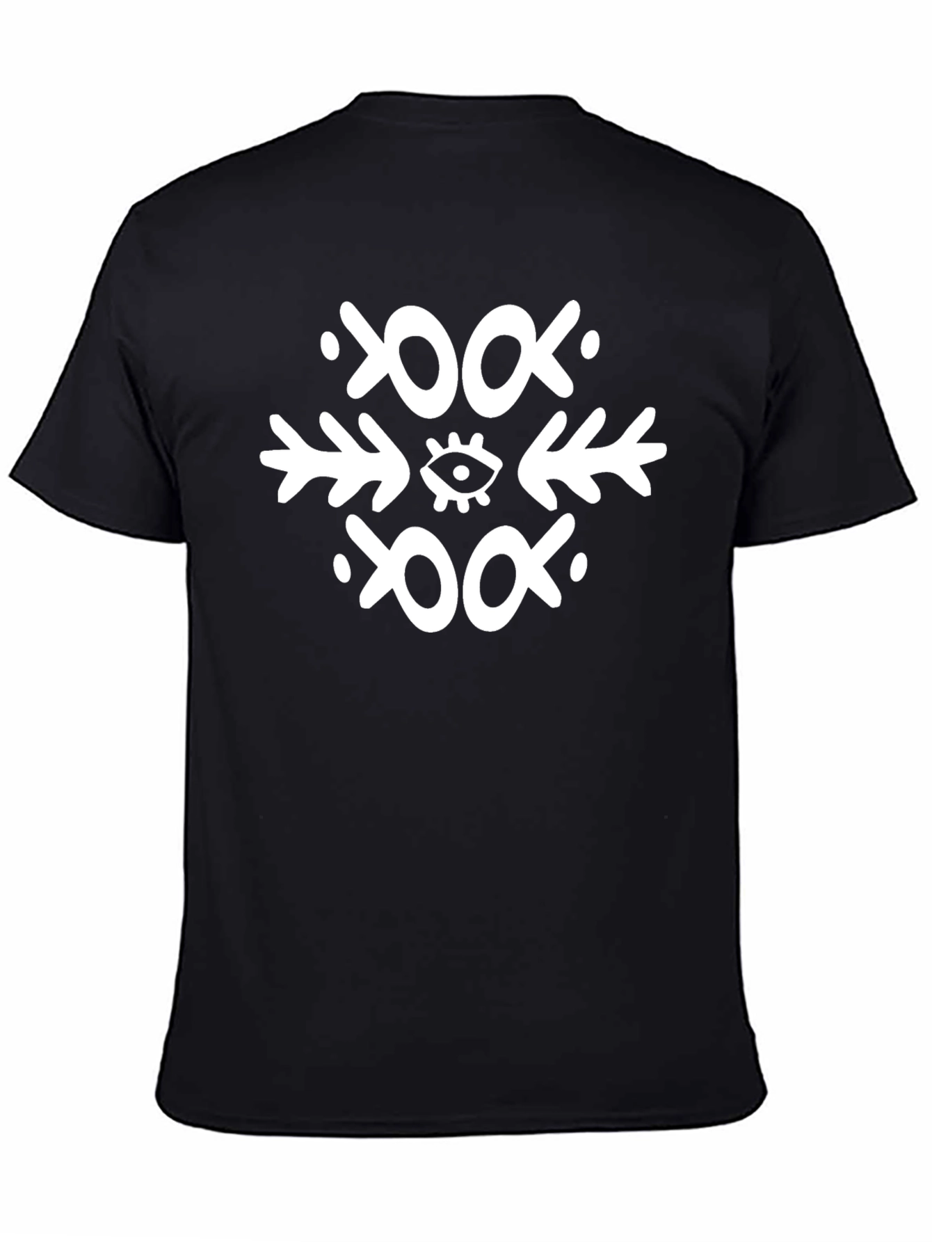 Eye Arrow Black Graphic Tee