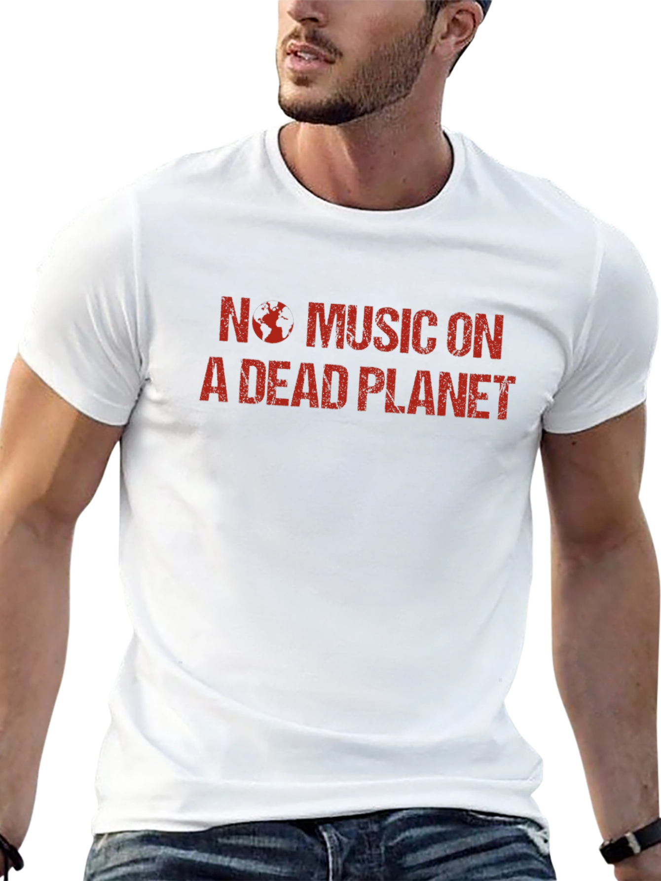 No Music on a Dead Planet Tee