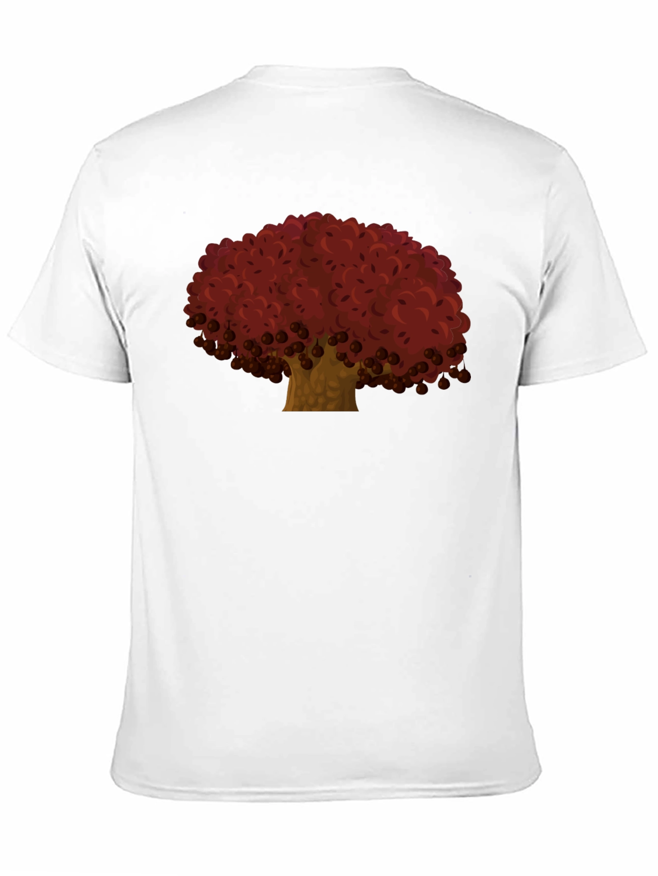 Red Tree Graphic Tee - Casual Comfort