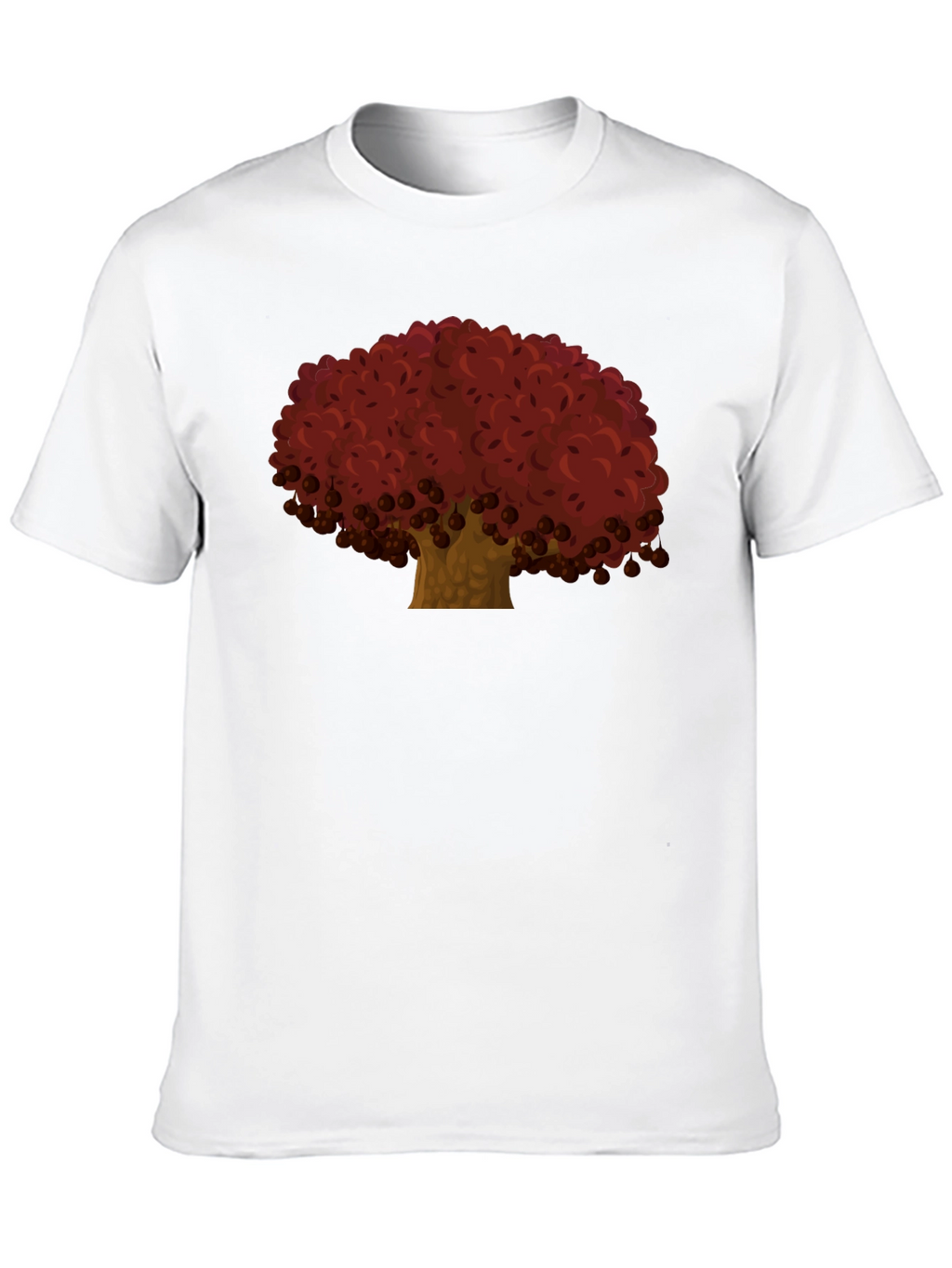 Red Tree Graphic Tee - Casual Comfort