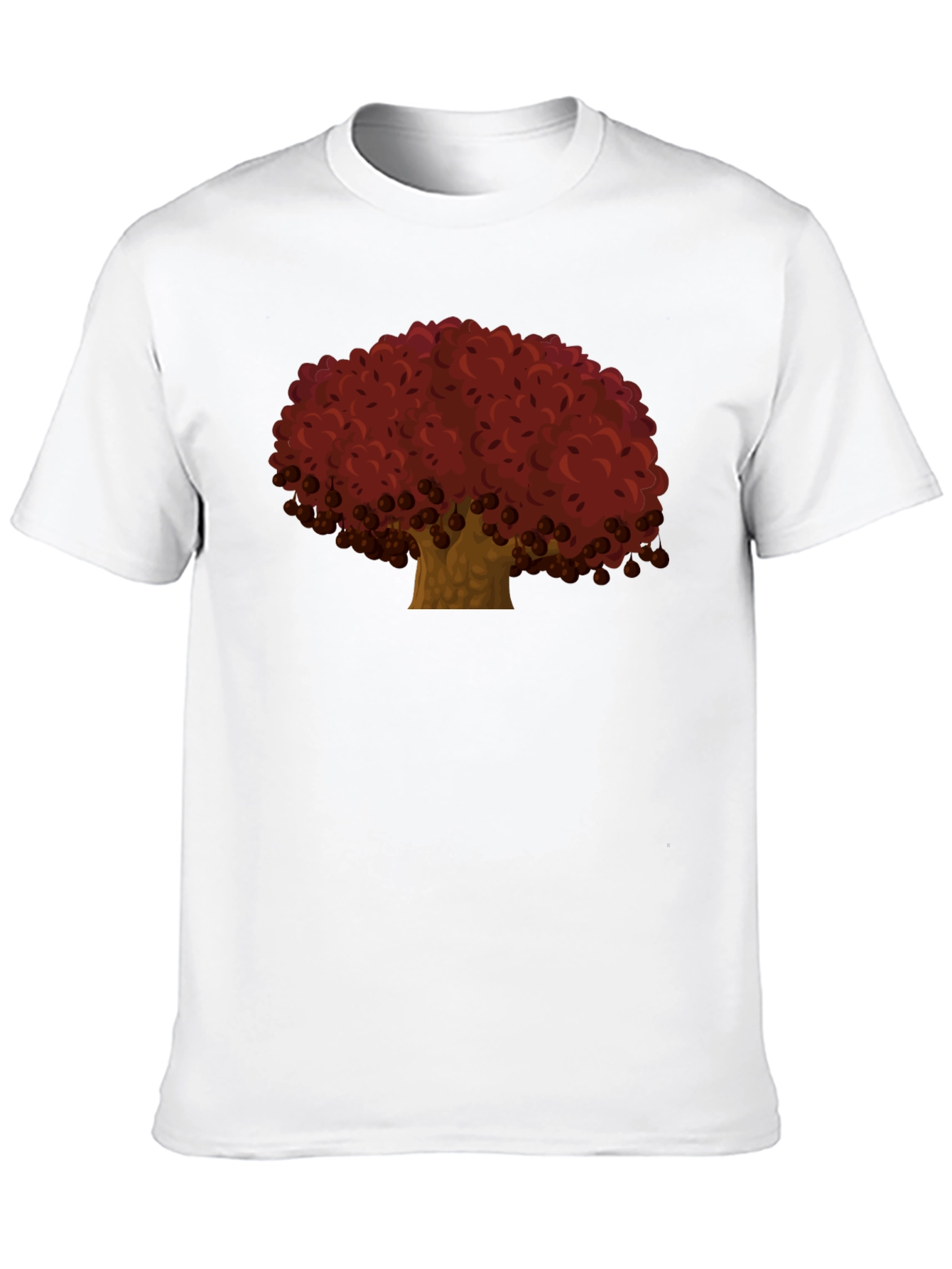 Red Tree Graphic Tee - Casual Comfort