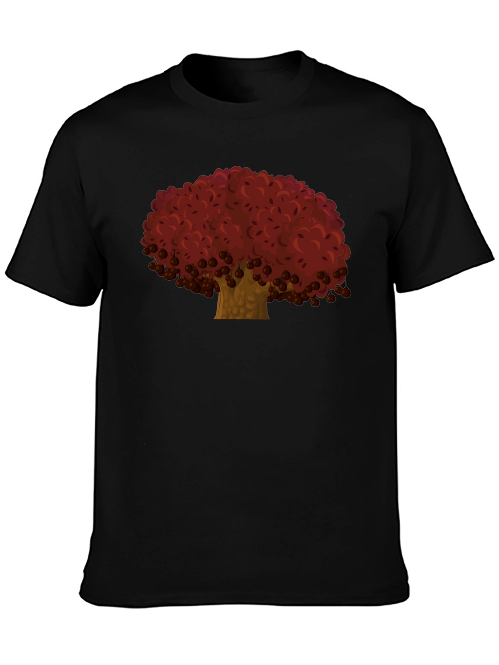 Red Tree Graphic Tee - Casual Comfort