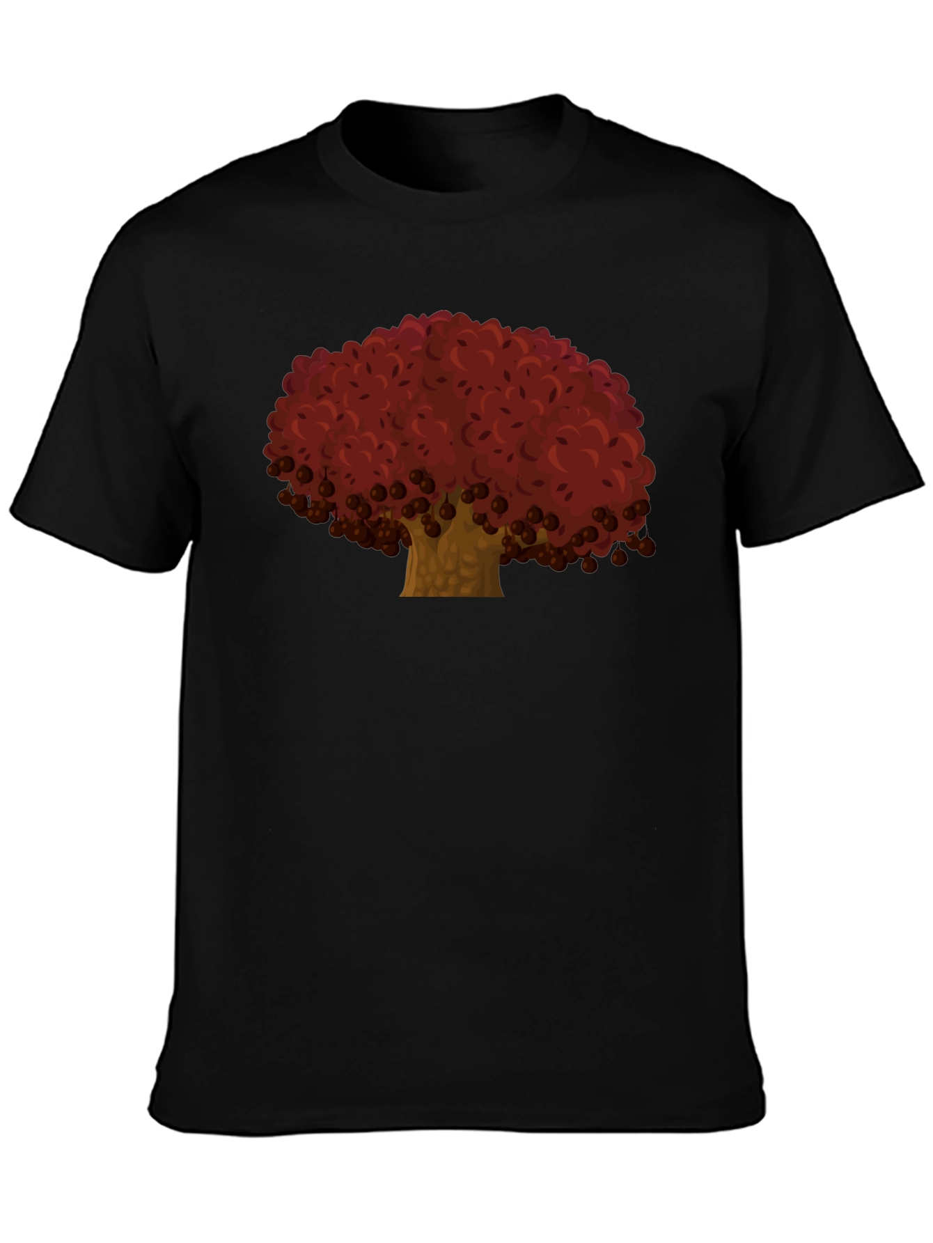 Red Tree Graphic Tee - Casual Comfort