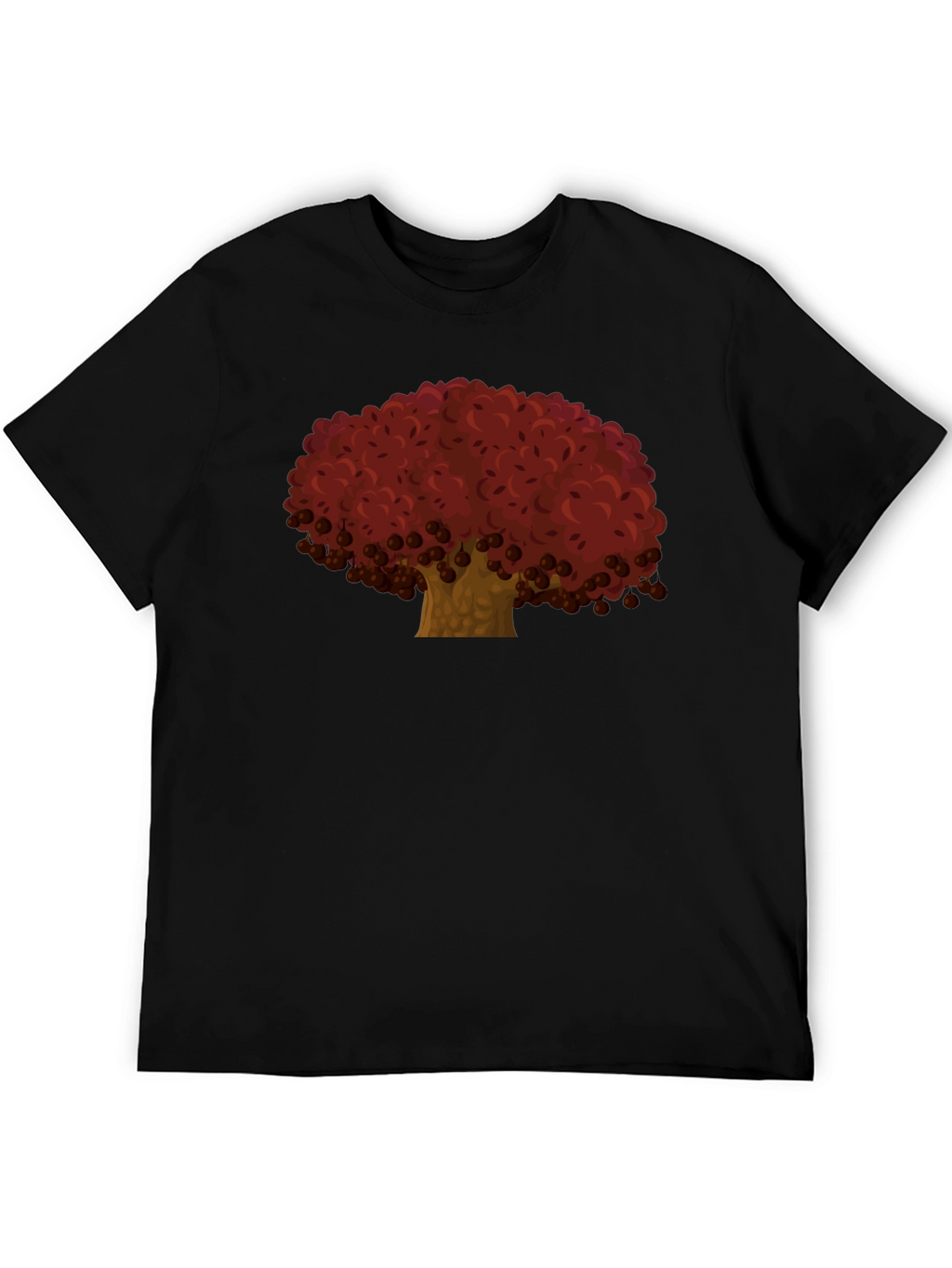 Red Tree Graphic Tee - Casual Comfort