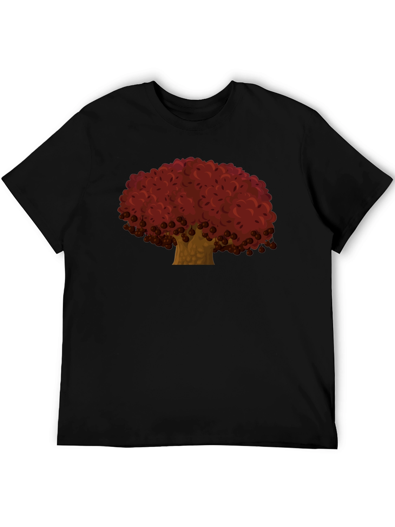 Red Tree Graphic Tee - Casual Comfort