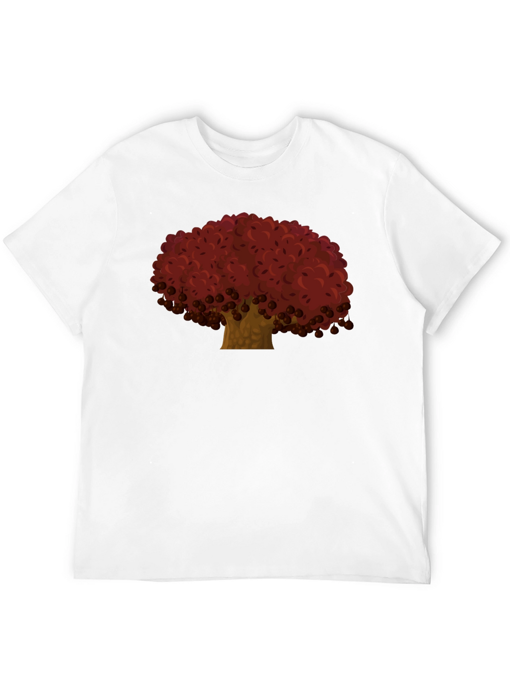 Red Tree Graphic Tee - Casual Comfort