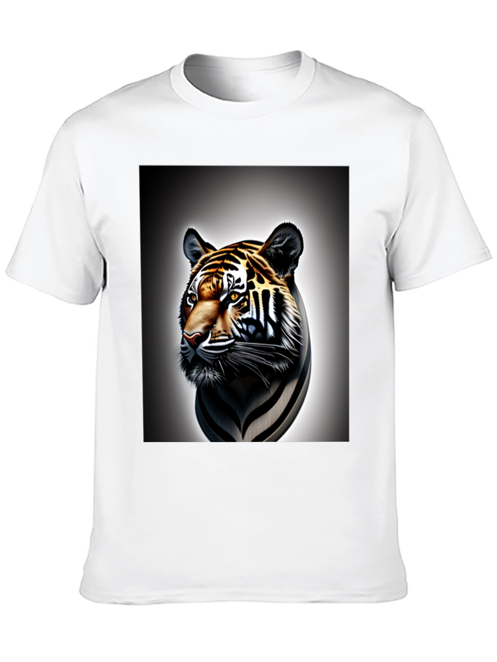Tiger Graphic Tee - Cool Animal Print Shirt