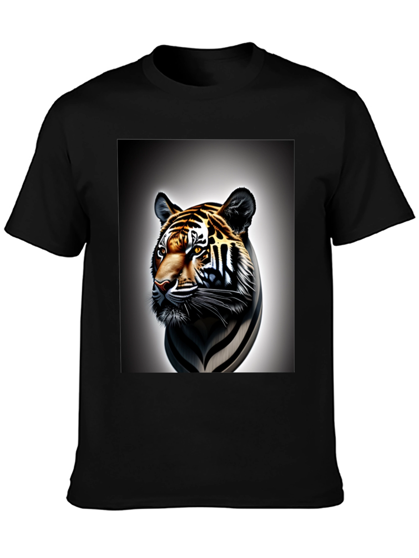 Tiger Graphic Tee - Cool Animal Print Shirt