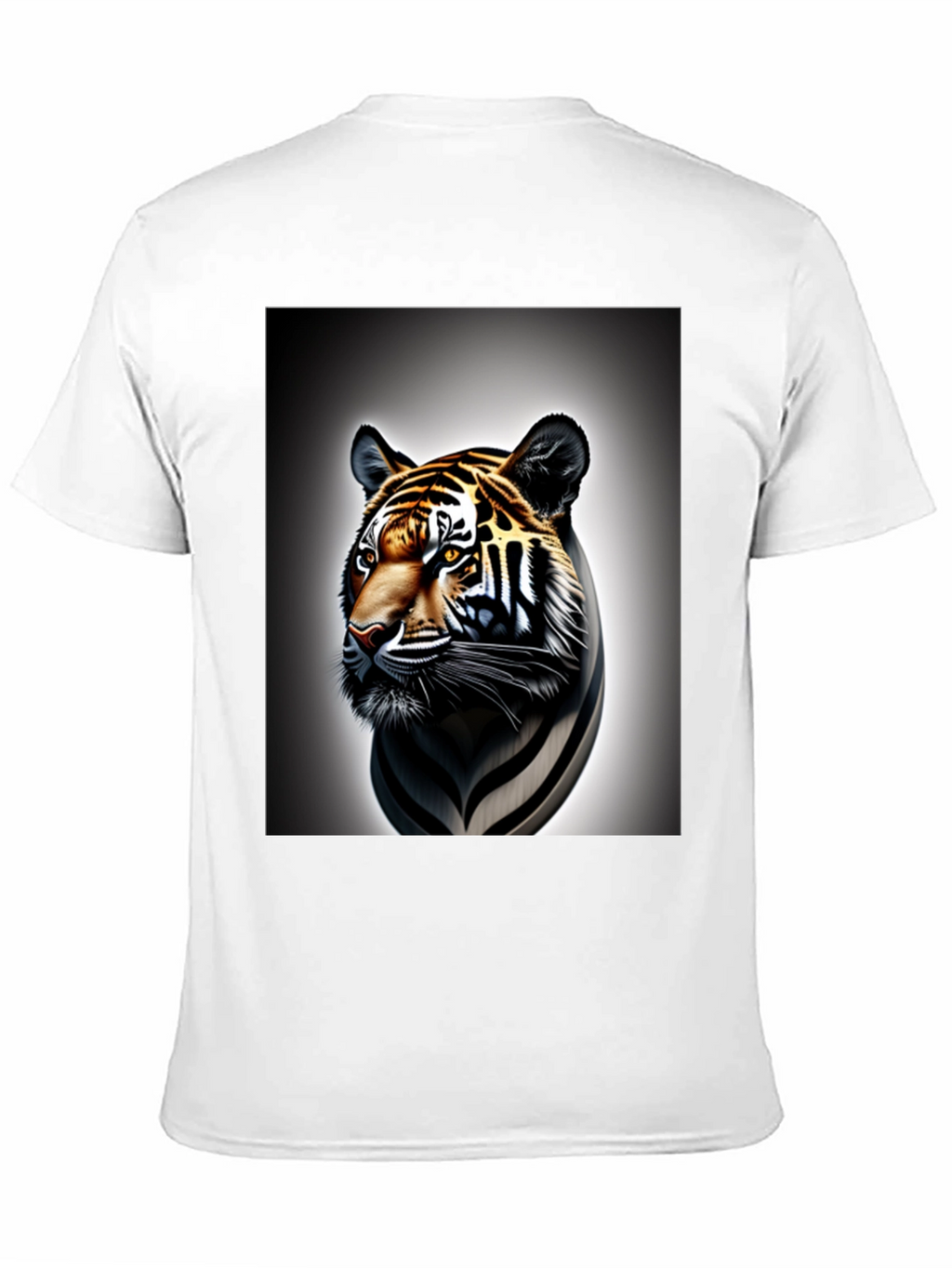 Tiger Graphic Tee - Cool Animal Print Shirt