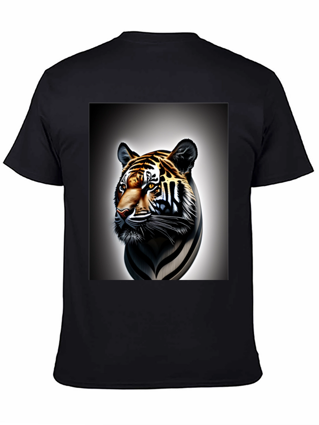 Tiger Graphic Tee - Cool Animal Print Shirt