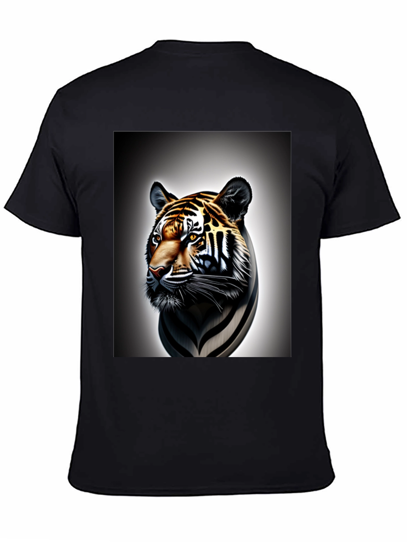 Tiger Graphic Tee - Cool Animal Print Shirt