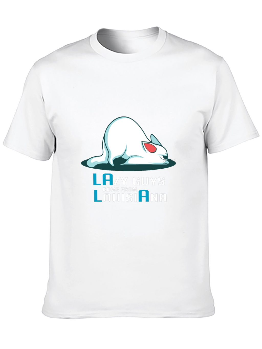 Lazy Guys Louisiana Graphic Tee - Black