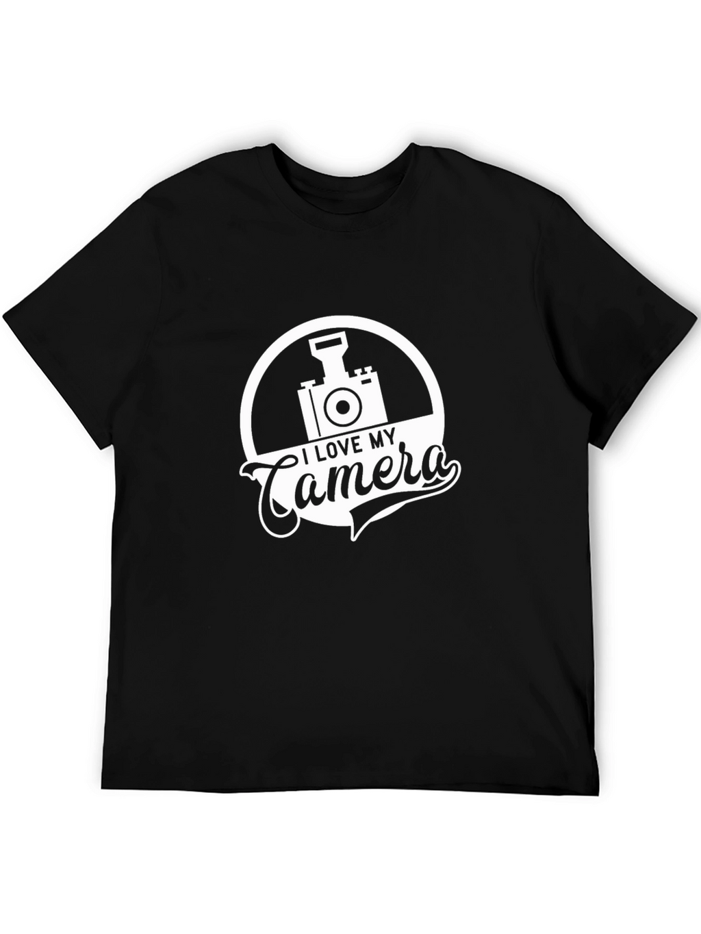 I Love My Camera Graphic T-Shirt