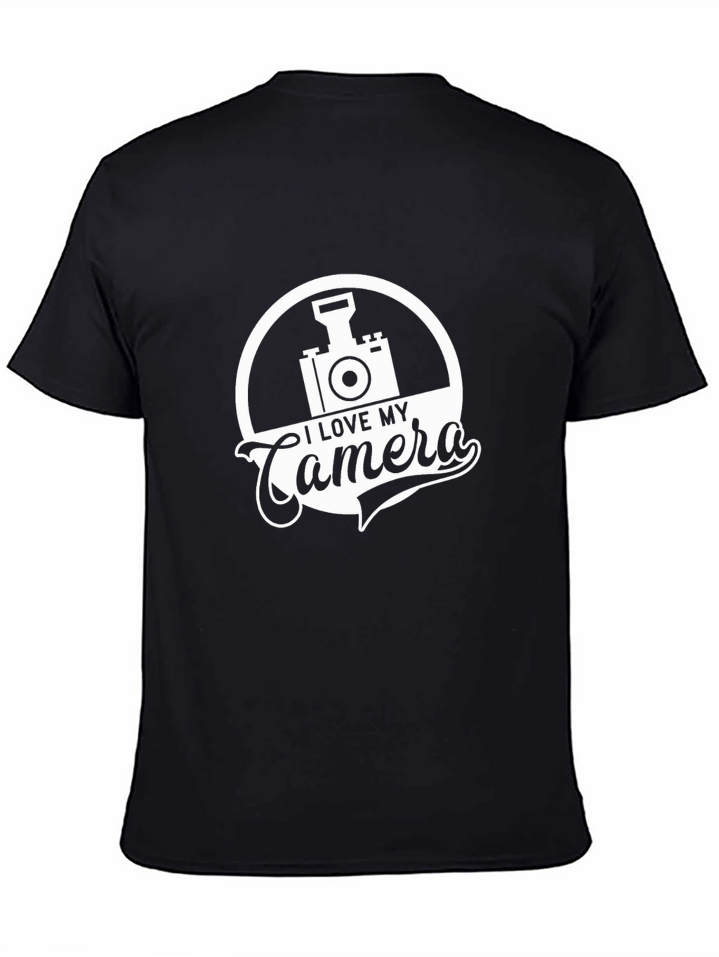 I Love My Camera Graphic T-Shirt