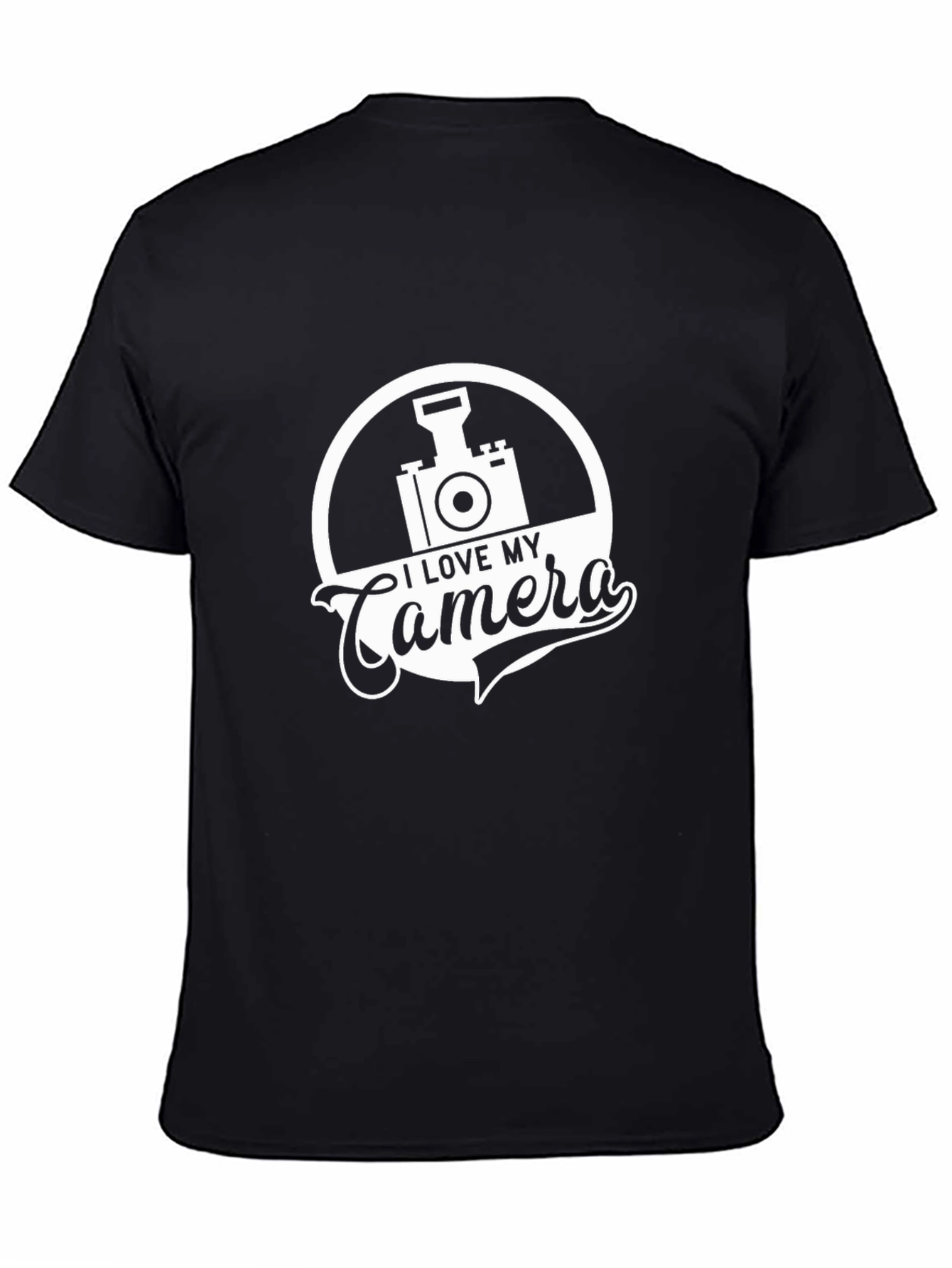 I Love My Camera Graphic T-Shirt