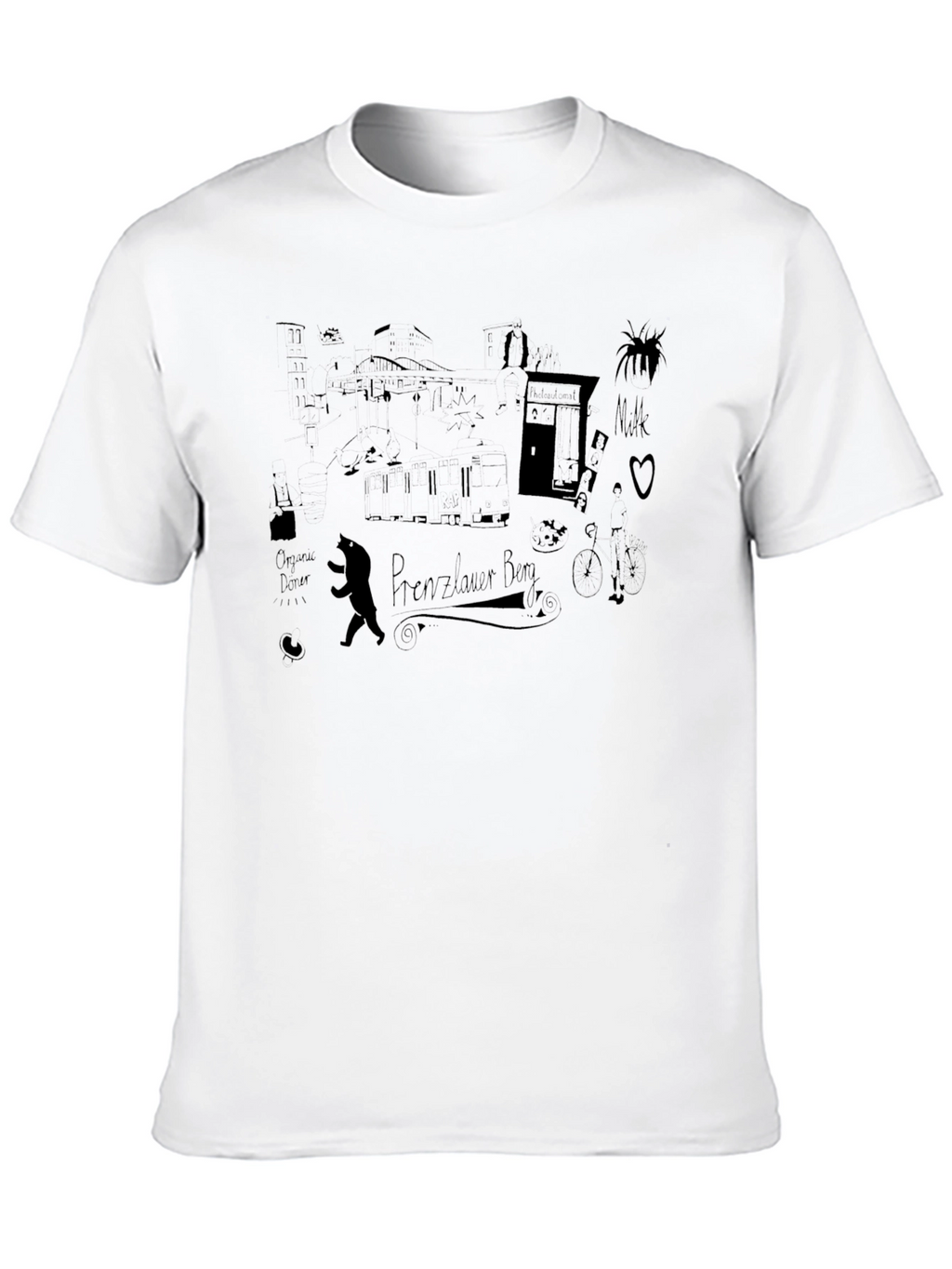 Prenzlauer Berg Black T-Shirt