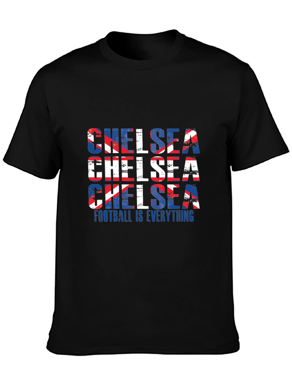 Chelsea Football Club Fan T-Shirt - Black