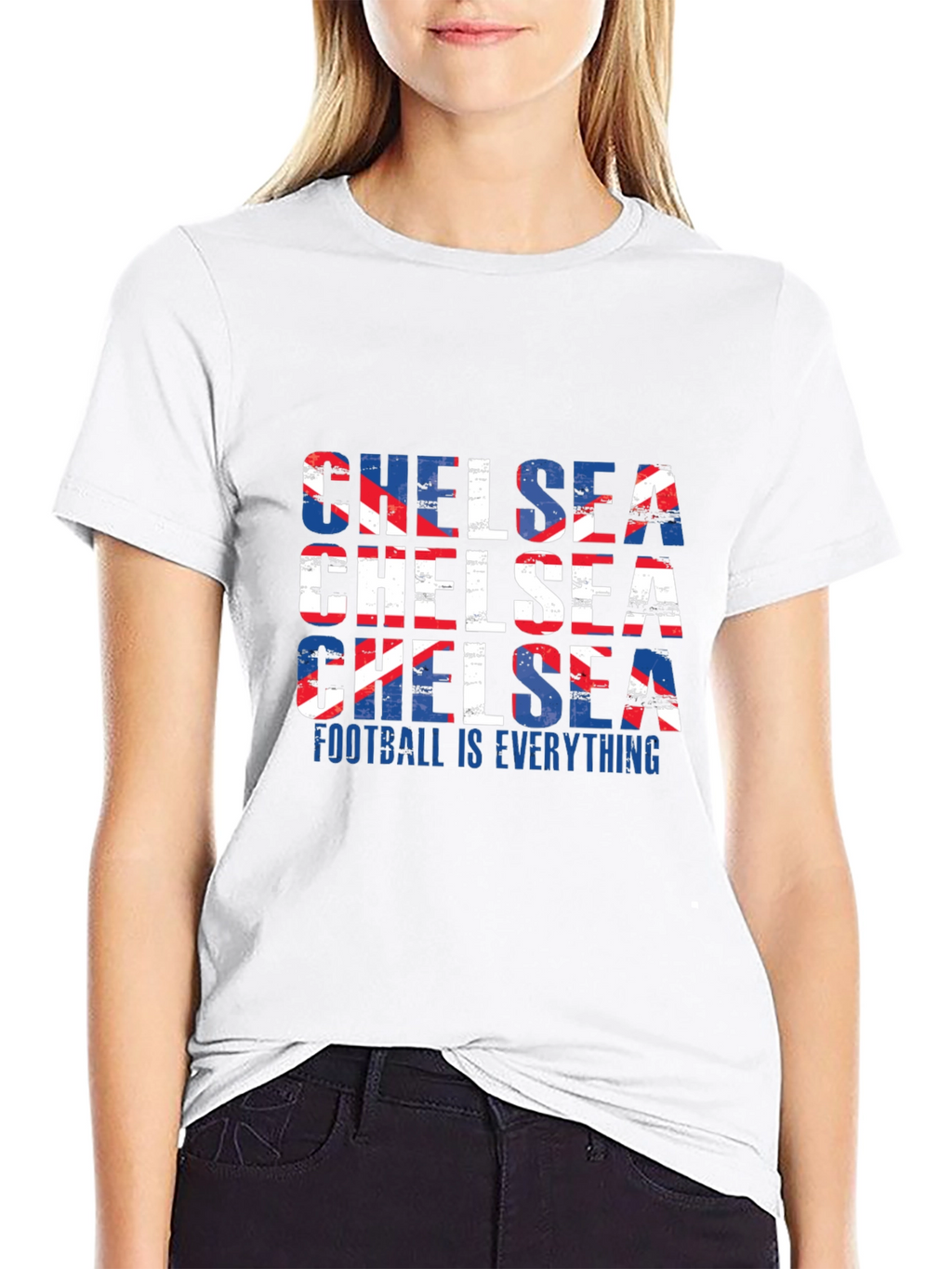 Chelsea Football Club Fan T-Shirt - Black