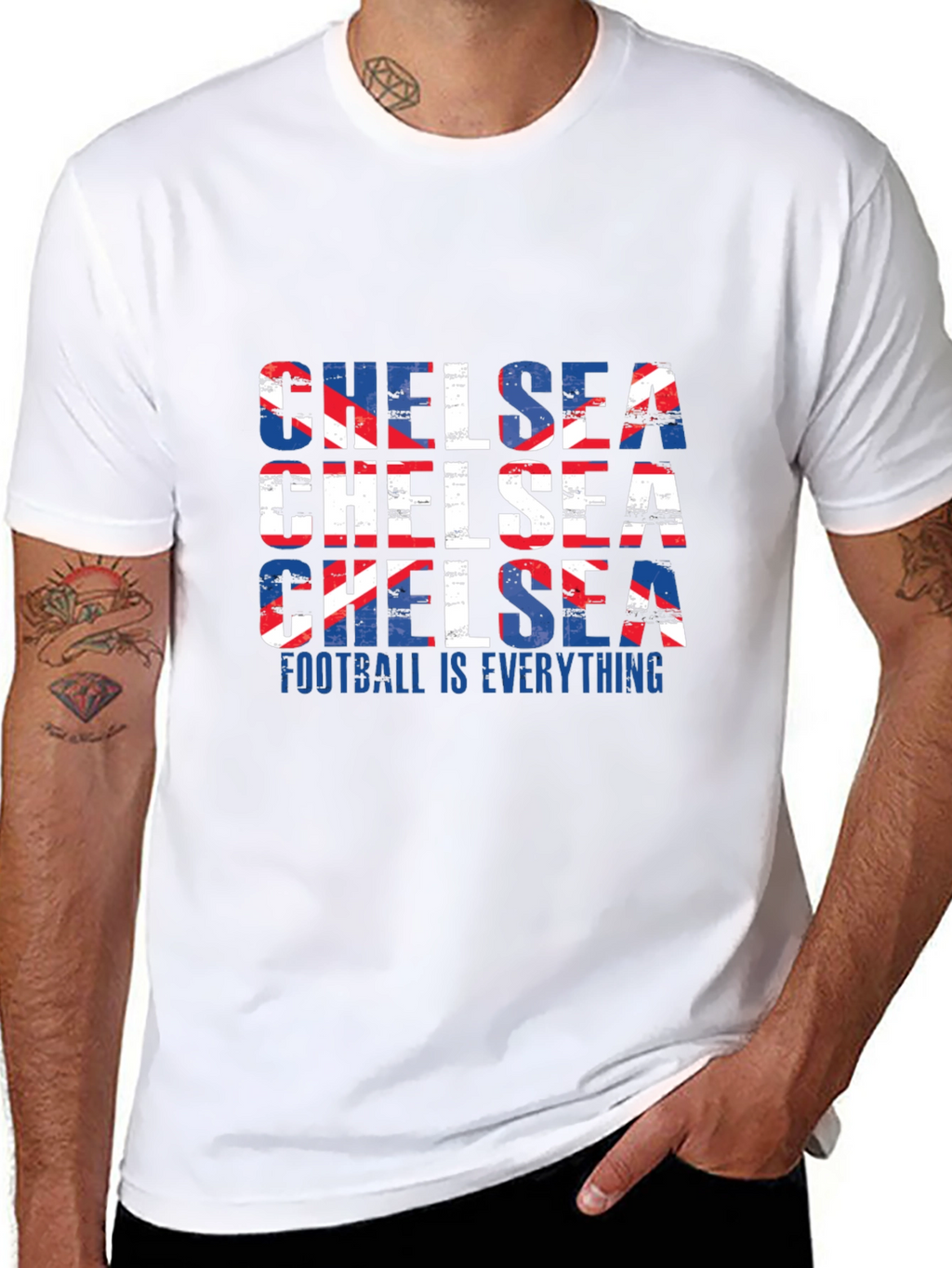 Chelsea Football Club Fan T-Shirt - Black