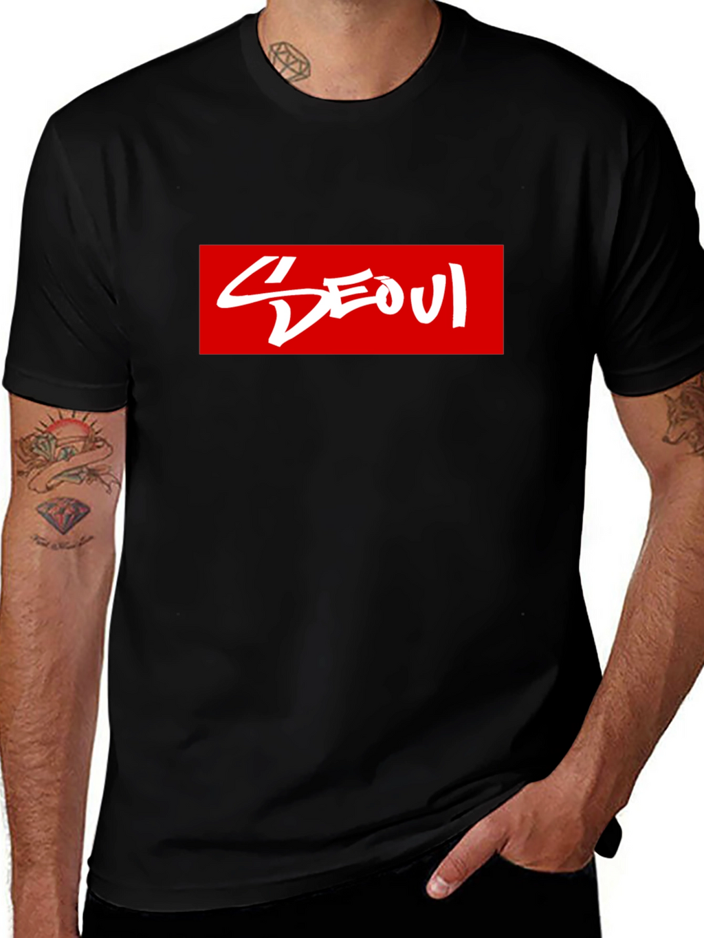 Seoul Graphic Tee - Streetwear Style