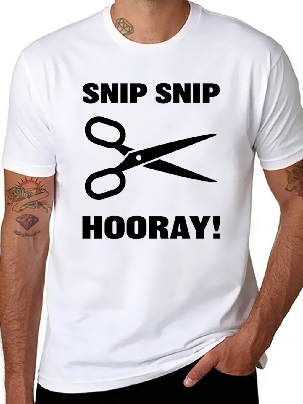 Snip Snip Hooray! Graphic T-Shirt