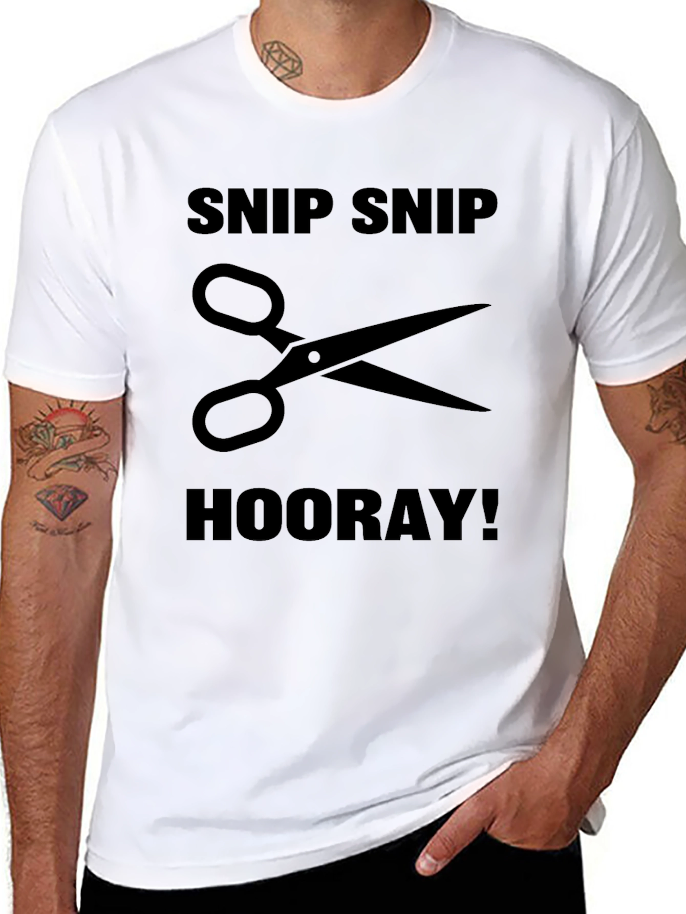 Snip Snip Hooray! Graphic T-Shirt