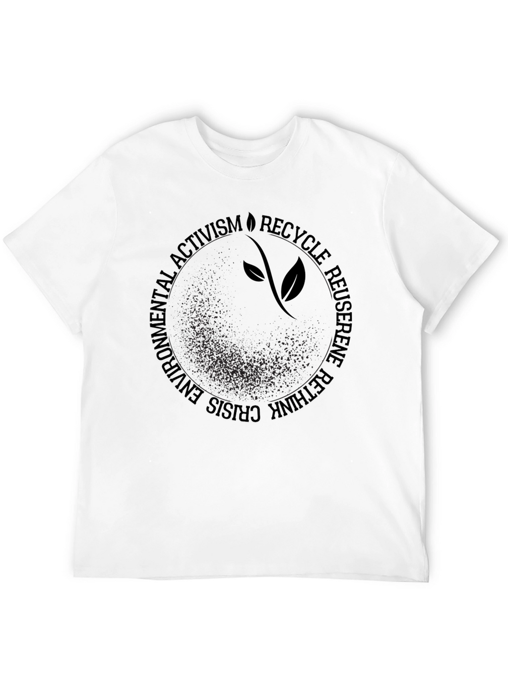 Eco Activism Graphic Tee - Black