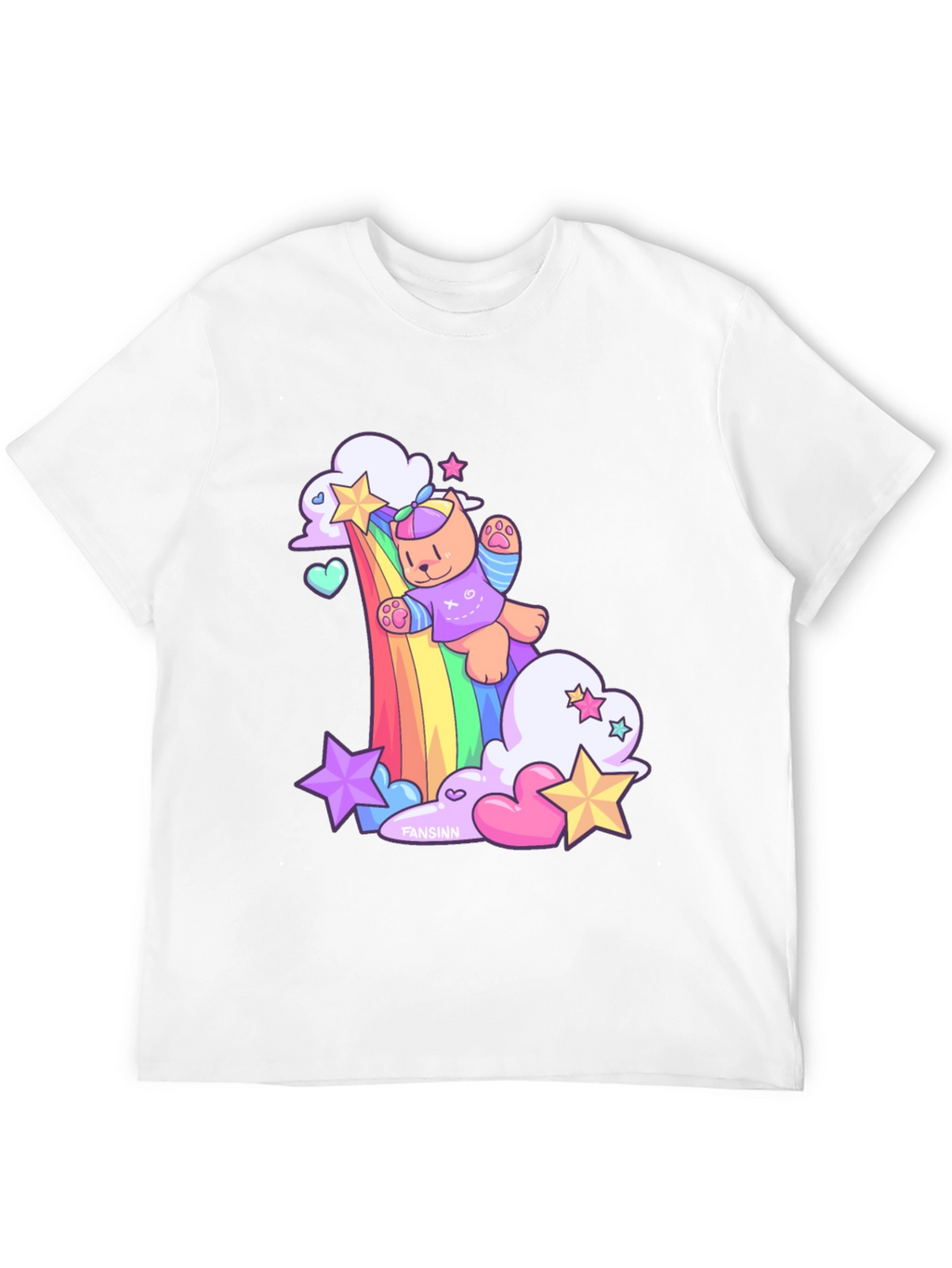 Rainbow Teddy Bear T-Shirt