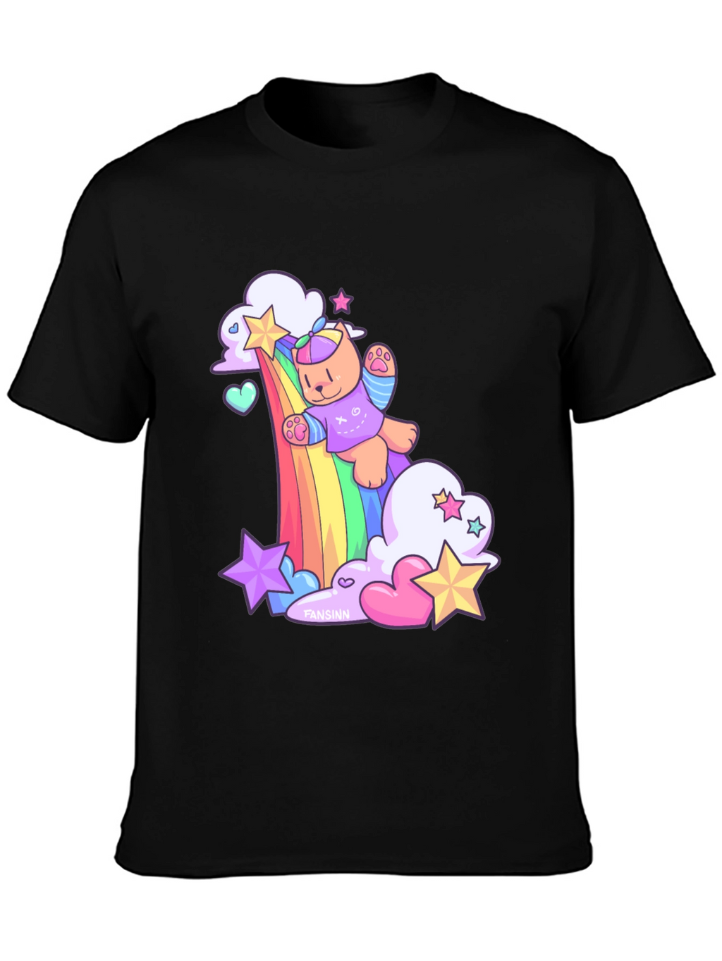 Rainbow Teddy Bear T-Shirt