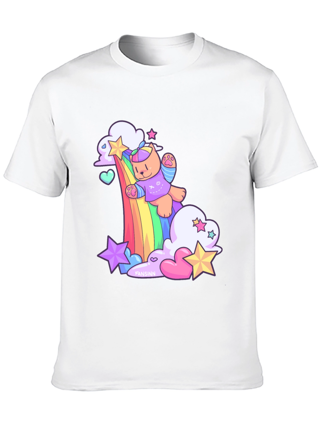 Rainbow Teddy Bear T-Shirt