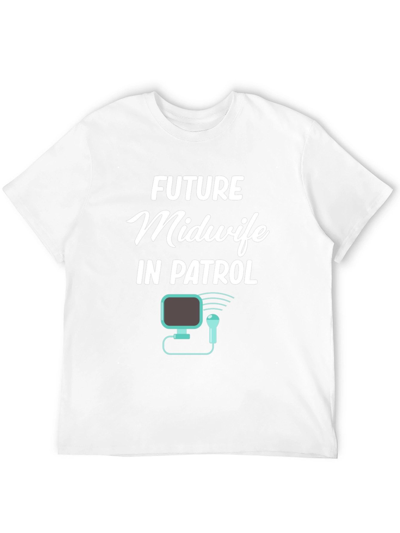 Future Midwife In Patrol Graphic T-Shirt