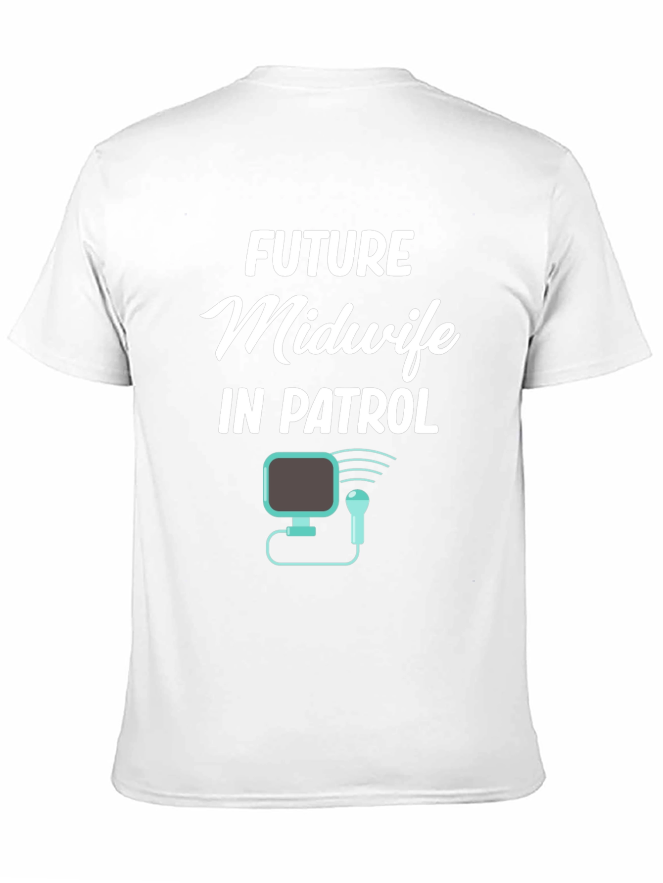 Future Midwife In Patrol Graphic T-Shirt