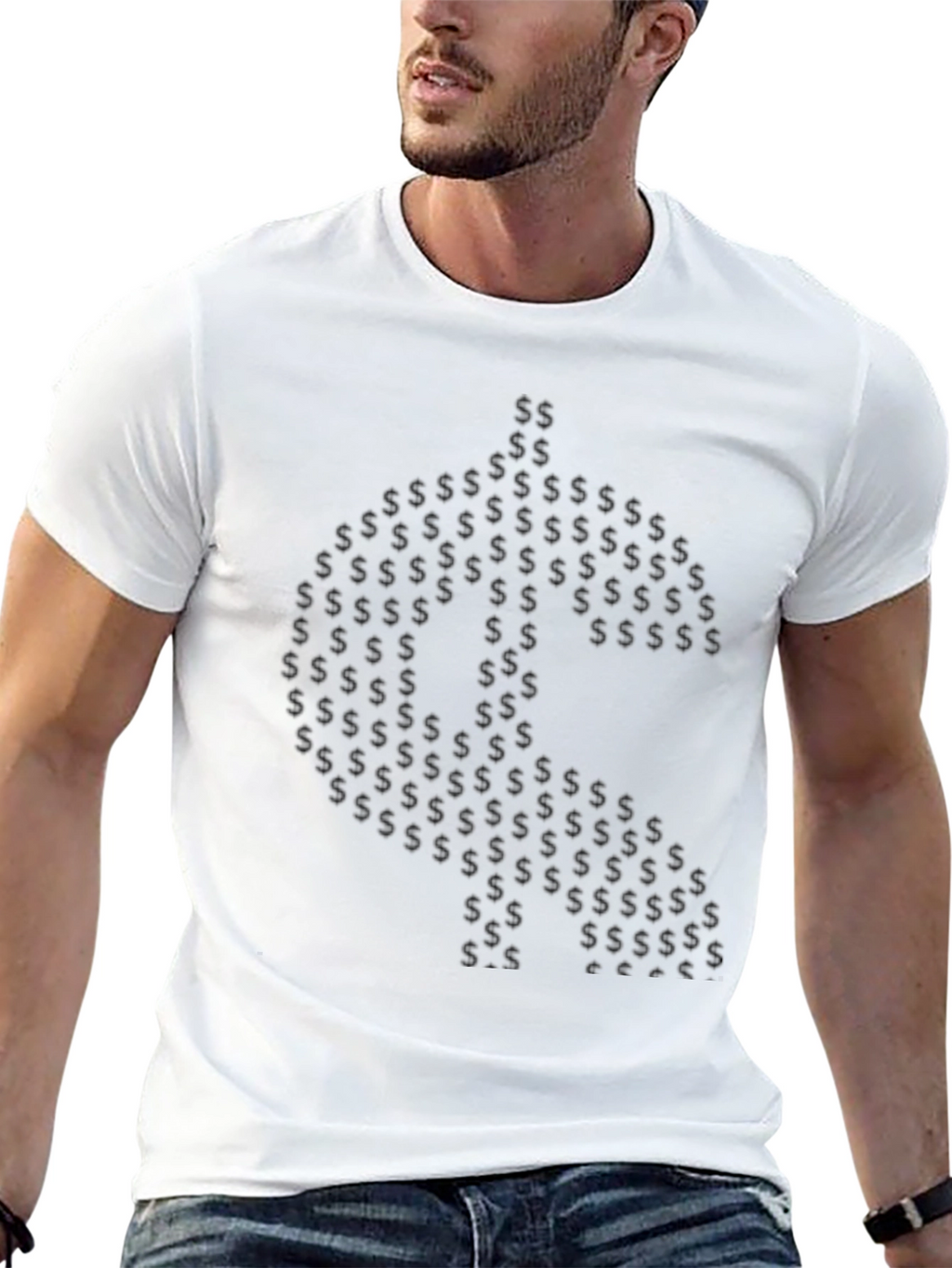 Dollar Sign Graphic Tee