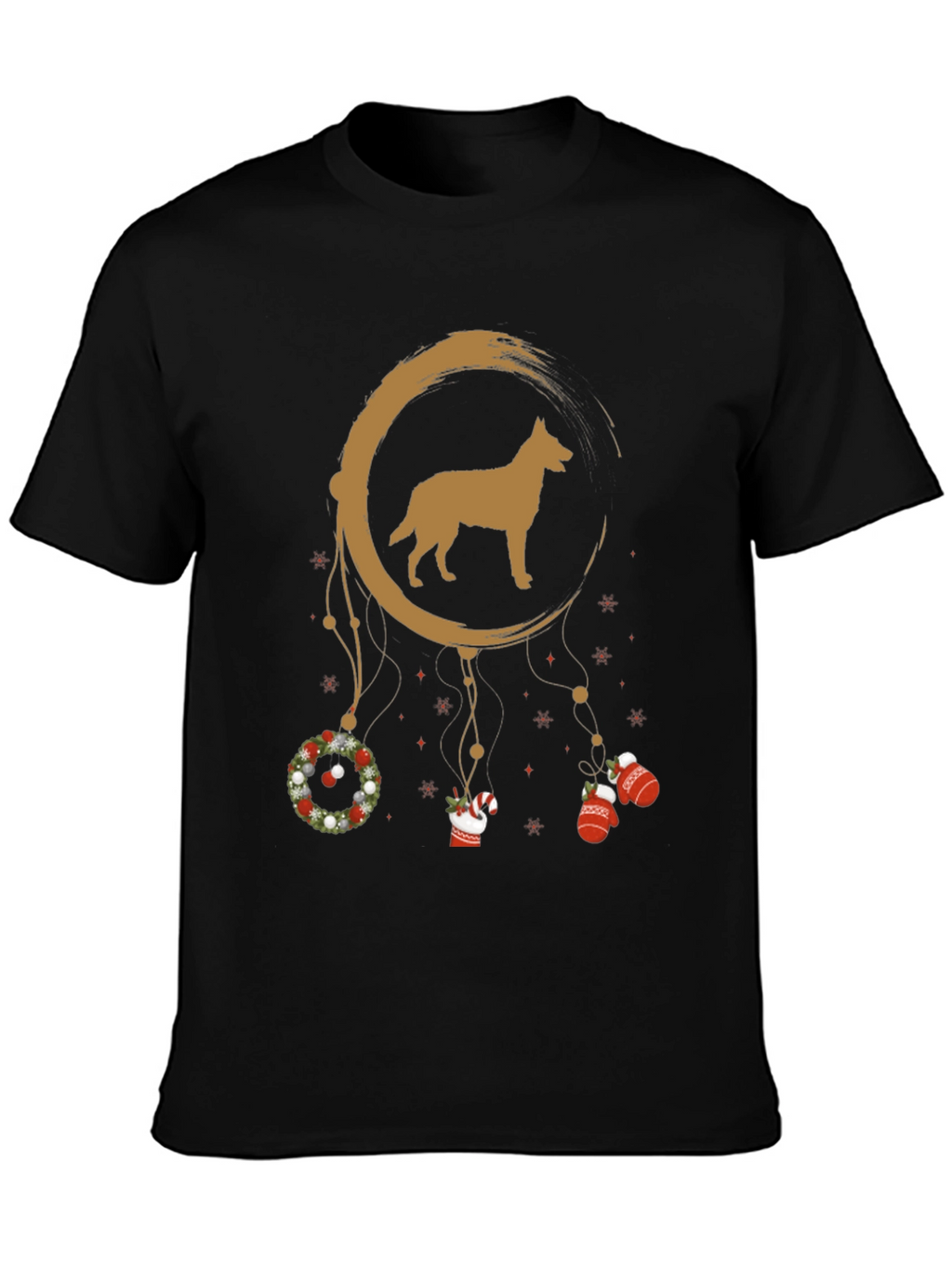 Dog Dreamcatcher Christmas Tee