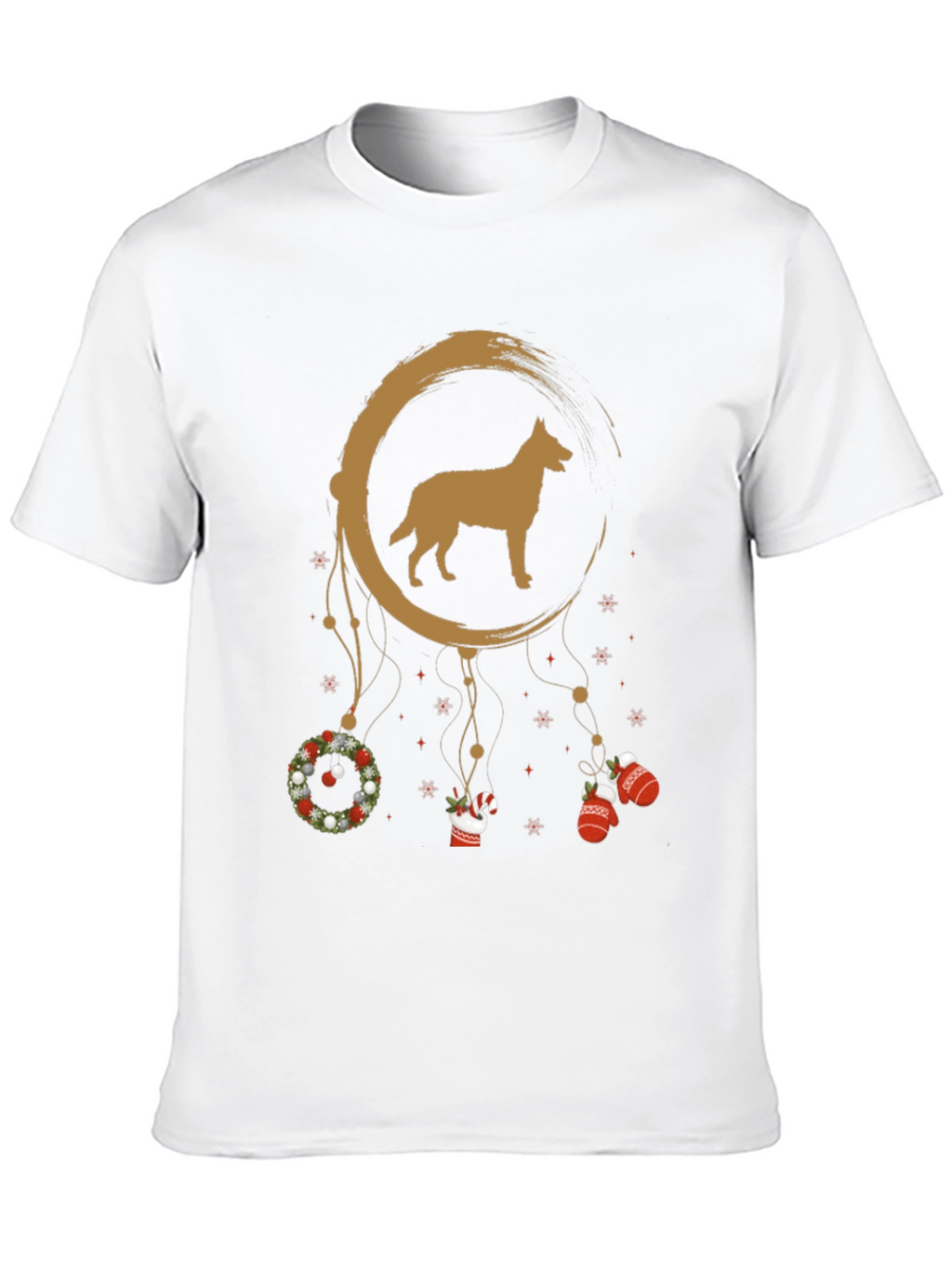 Dog Dreamcatcher Christmas Tee