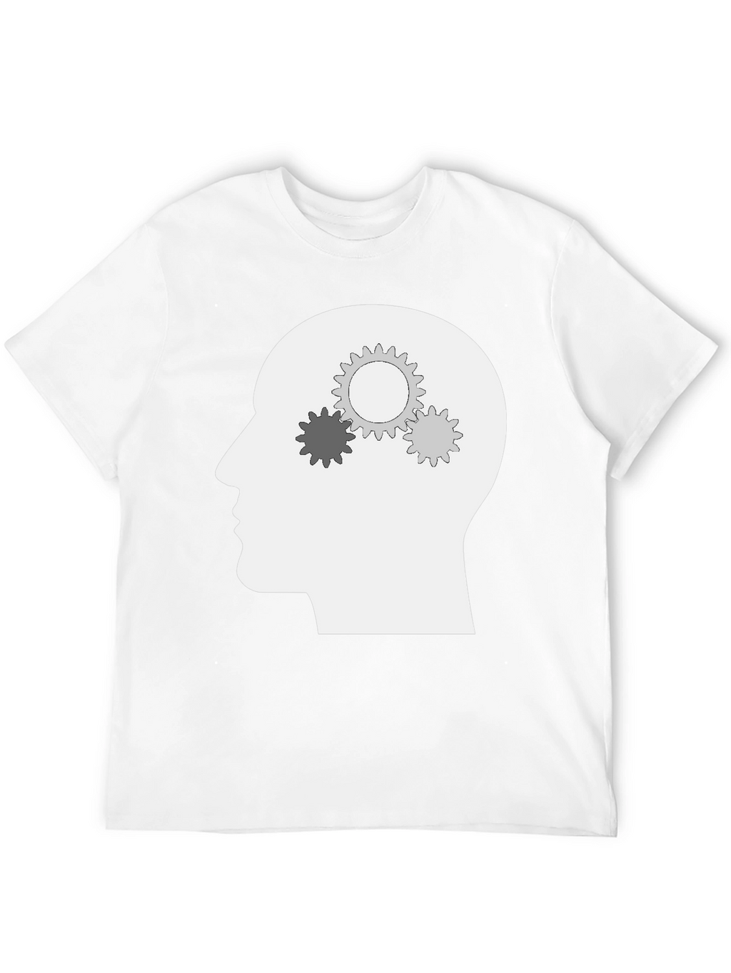 Thinking Mind T-Shirt - Cog Gears Brain Tee