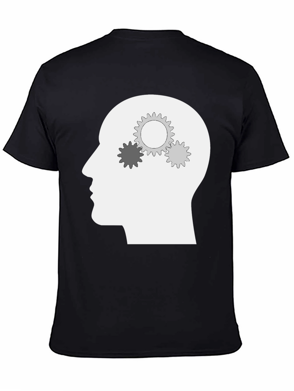 Thinking Mind T-Shirt - Cog Gears Brain Tee