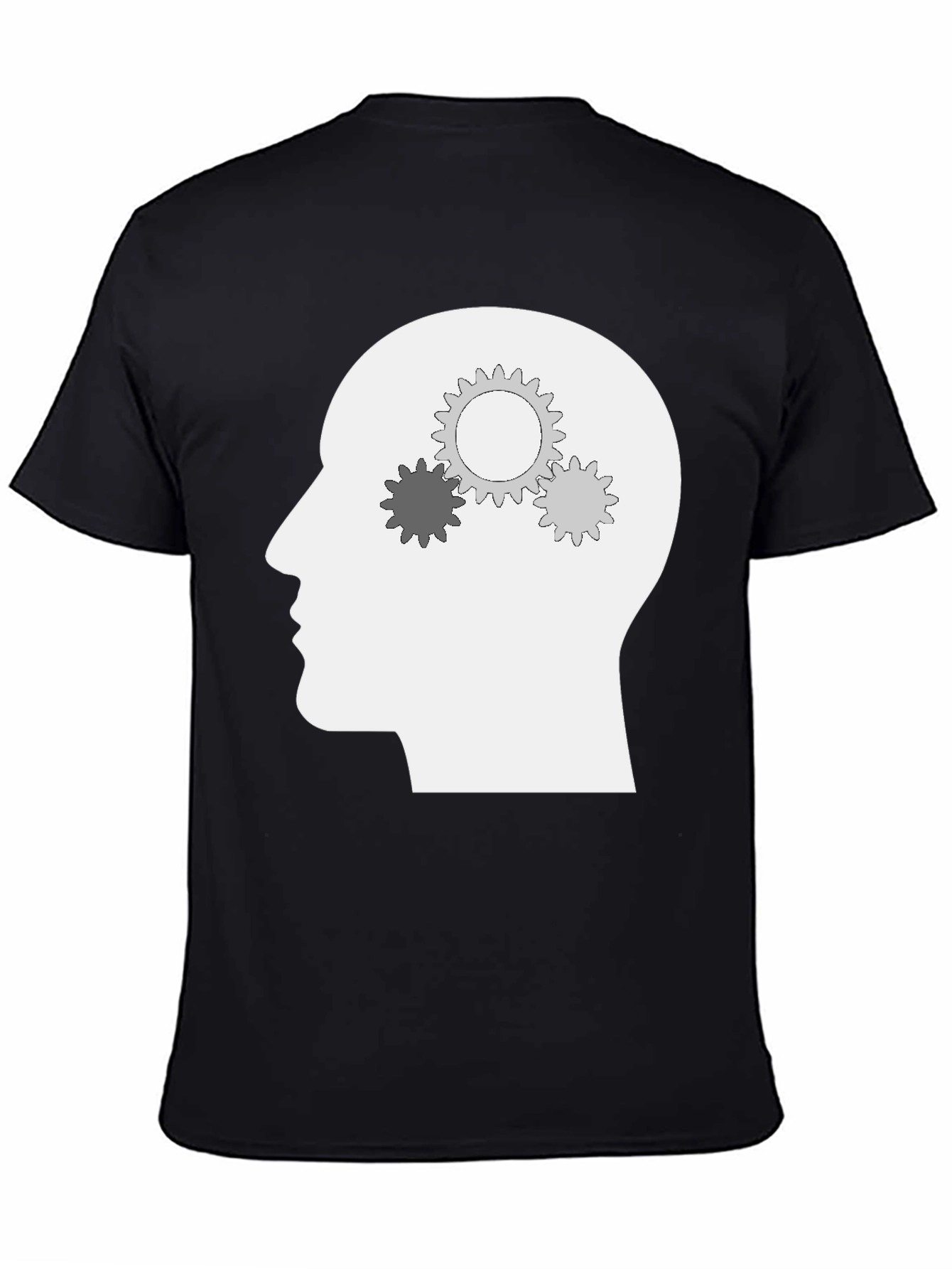 Thinking Mind T-Shirt - Cog Gears Brain Tee