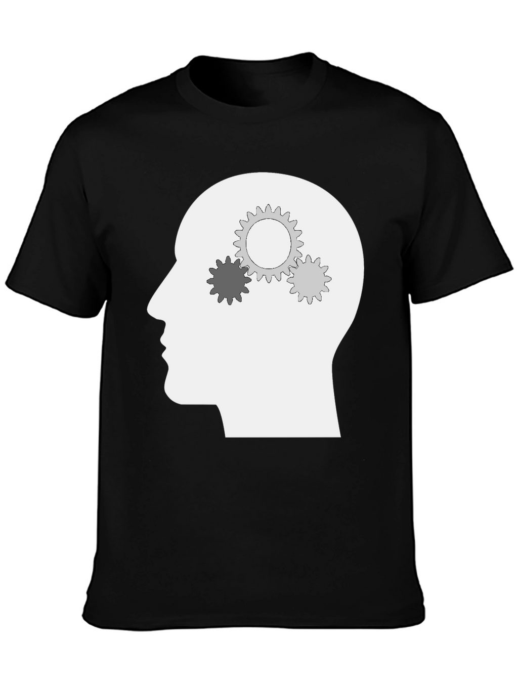 Thinking Mind T-Shirt - Cog Gears Brain Tee