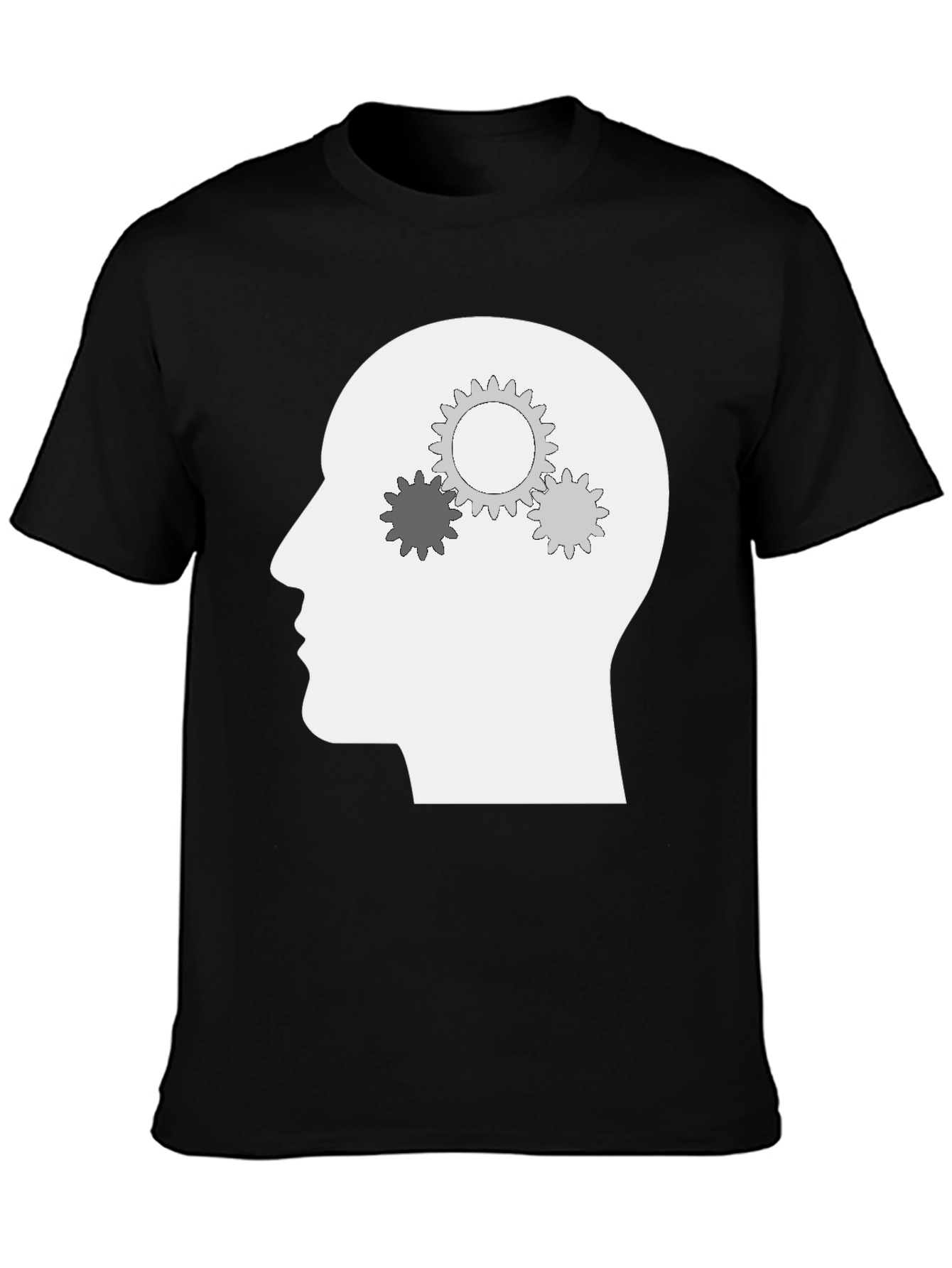 Thinking Mind T-Shirt - Cog Gears Brain Tee